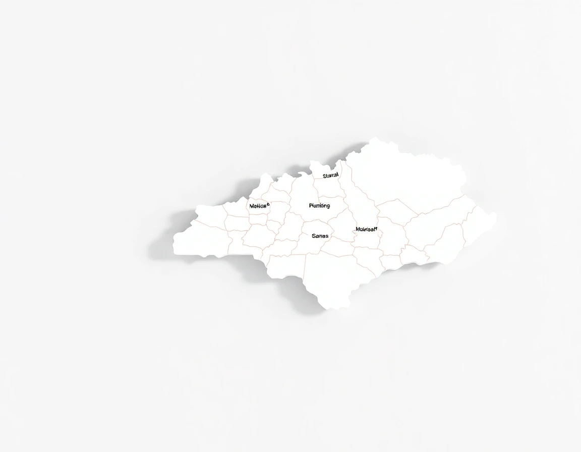 Plumbing Service Areas Map